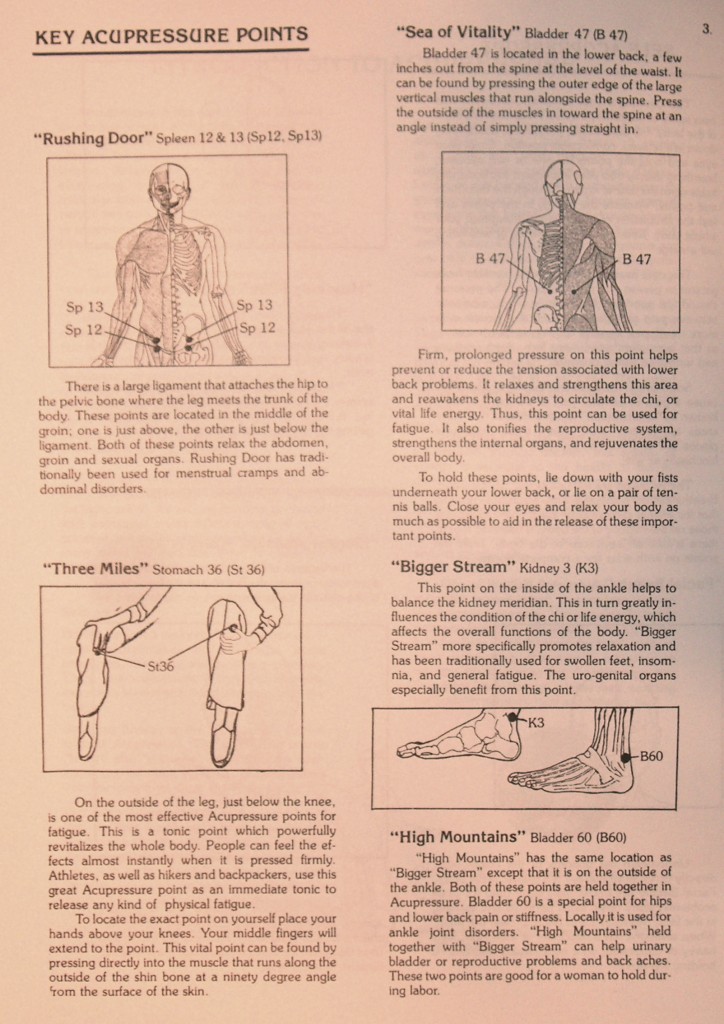 Introduction to Acupressure Points, Qi Gong, Self-Acupressure ...