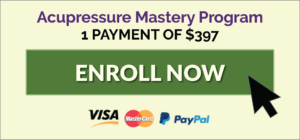 Acupressure Mastery Program payment button